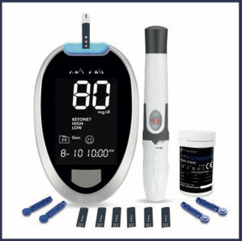 Gluco Meter — Scanda Enterprises, medical supplies Moosapet Hyderabad